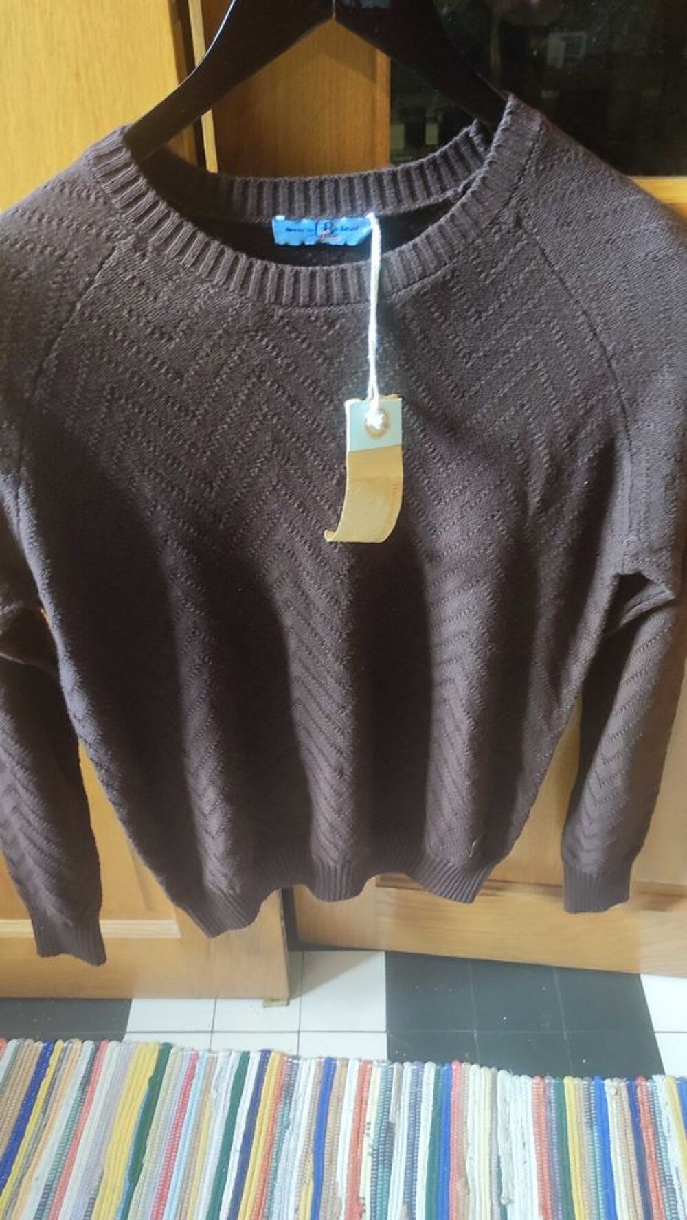 Pull homme coton laine et cachemire Harmont &amp; Blaine T 44 Vêtements