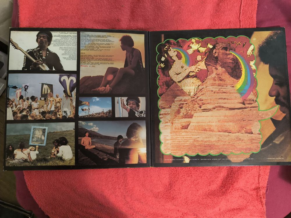 VINYLE 33T JIMI HENDRIX RAINBOW BRIDGE CD et vinyles