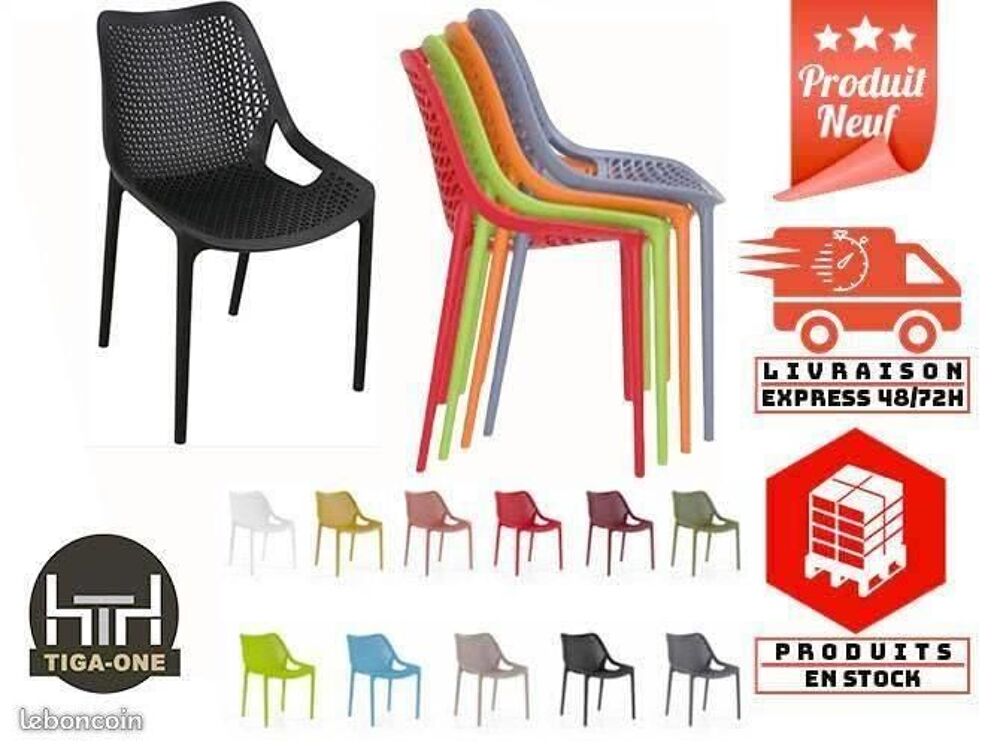   CHAISE DE RESTAURANT EMPILLABLE  