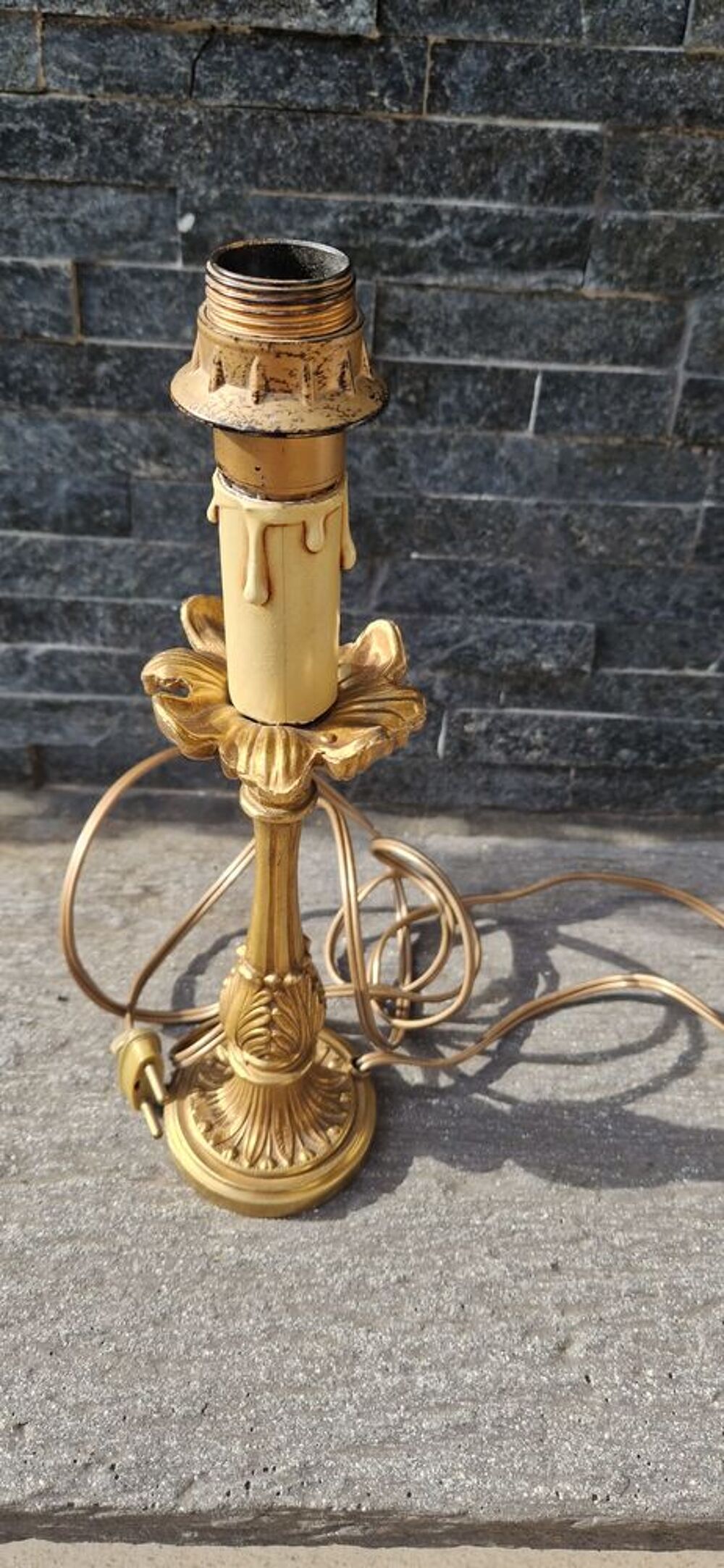pied de lampe style Louis XVI Décoration