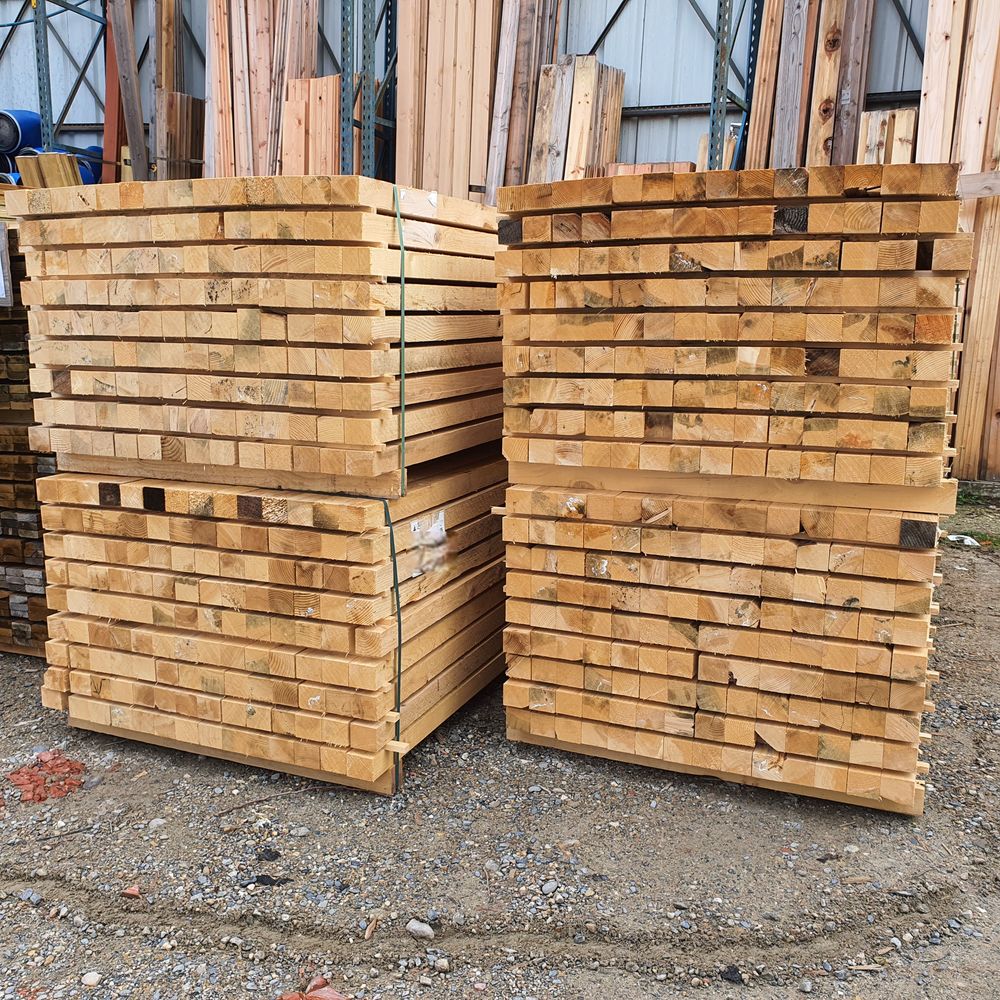 CHEVRON SAPIN ou DOUGLAS - Bois Construction - Diff&eacute;rentes sections et Longueurs Bricolage