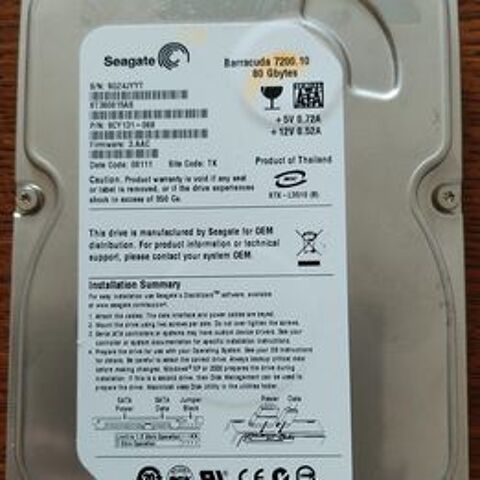 Disques dur capacits diverses 10 Neuvic (24)