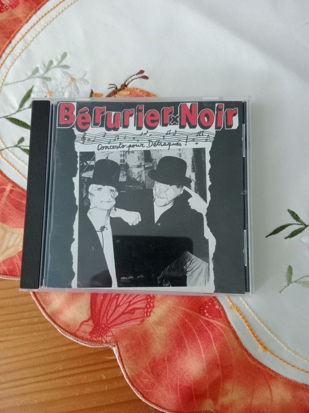 CD B&Eacute;RURIER NOIR Concerto pour d&eacute;traqu&eacute;s CD et vinyles