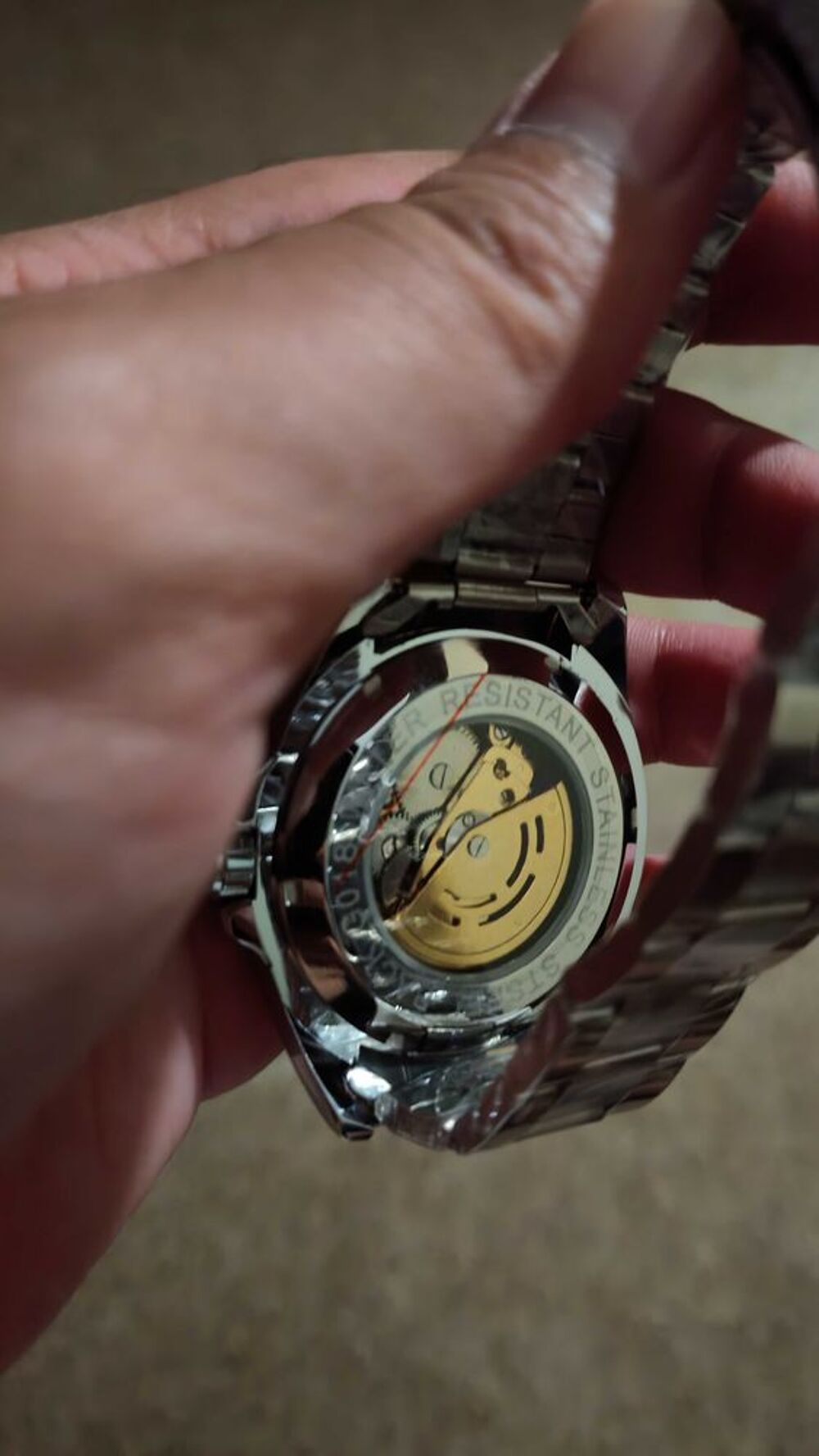 Montre automatique Gucamel squelette €" Neuve sous plastique Bijoux et montres
