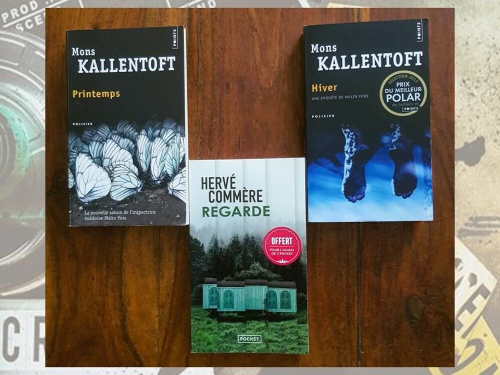 Thriller, Suspens, policier, polar - Lot 3 romans Livres et BD