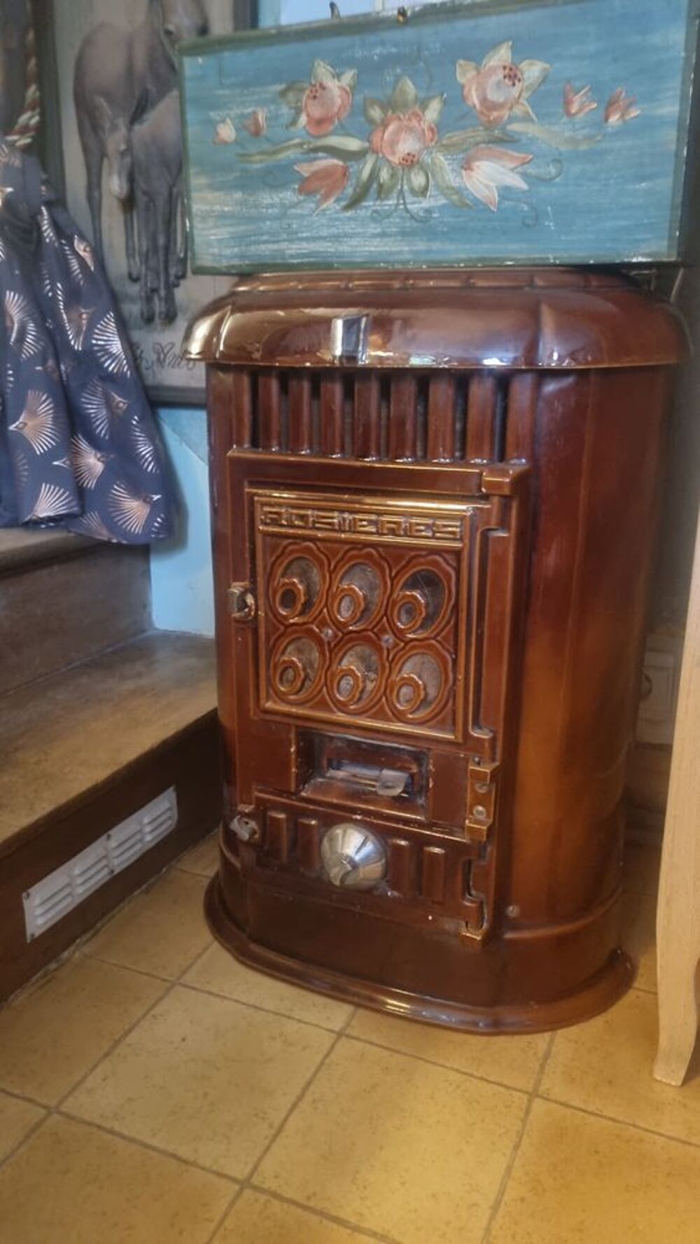 POELE A BOIS ROSIERES ANCIEN Meubles