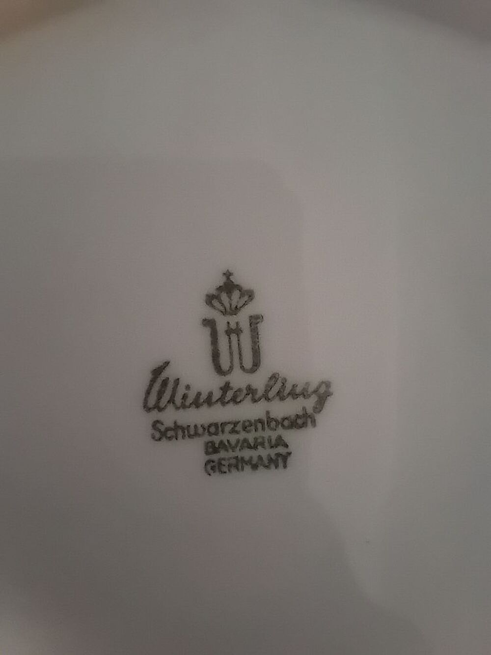 SERVICE DE TABLE EN PORCELAINE DE BAVIERE WINTERLING Cuisine