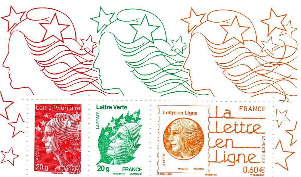 TIMBRES de France 
Neuf ** 2012 