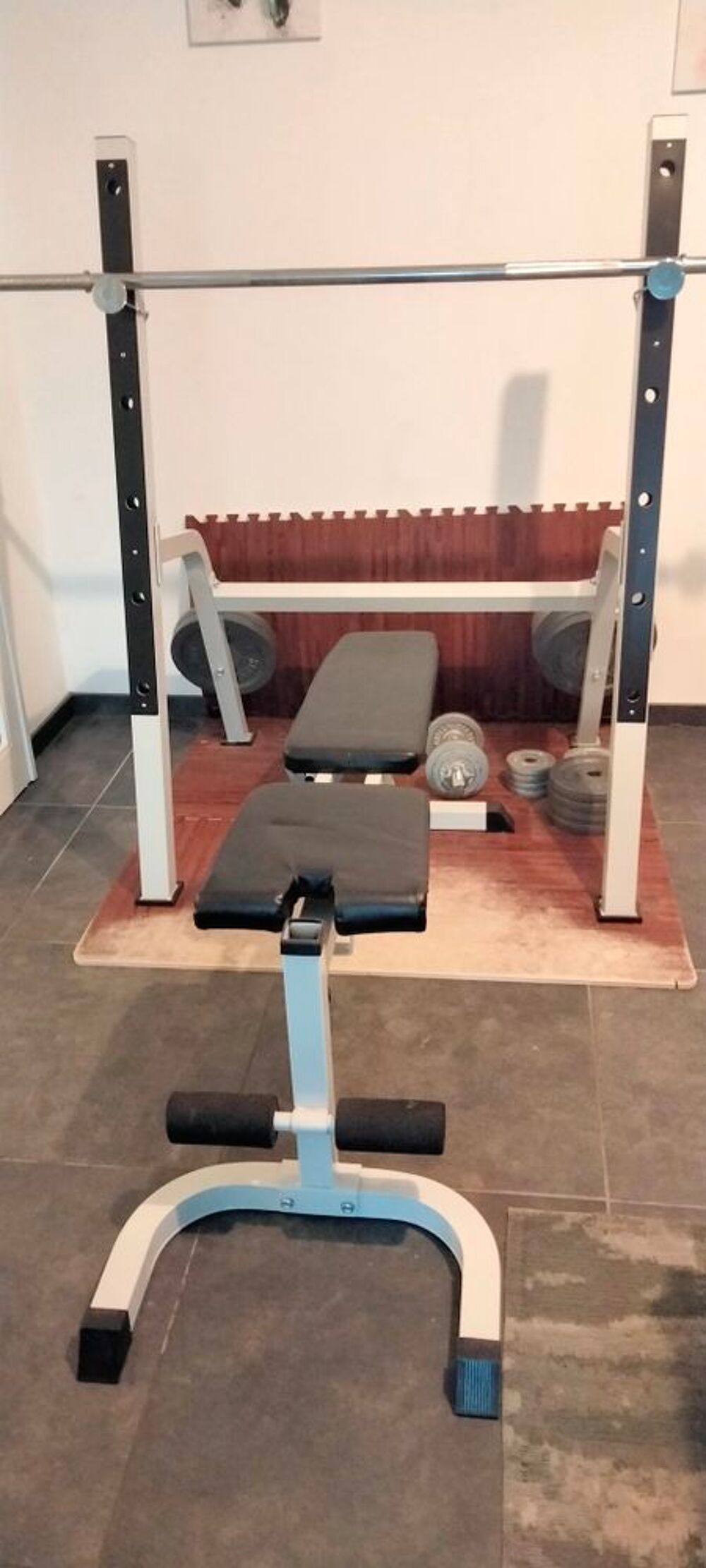 Banc de musculation et halt&egrave;res Sports