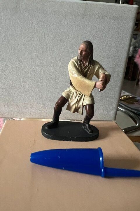 Figurine en plomb Jedi Qui-Gon Jinn Star Wars 10 Cesson (77)