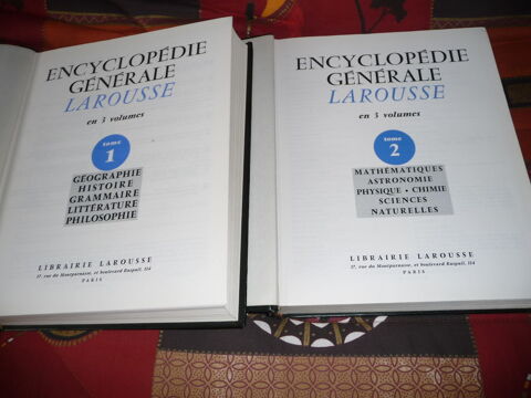 deux encyclopedies larousse 20 Le Breuil (71)