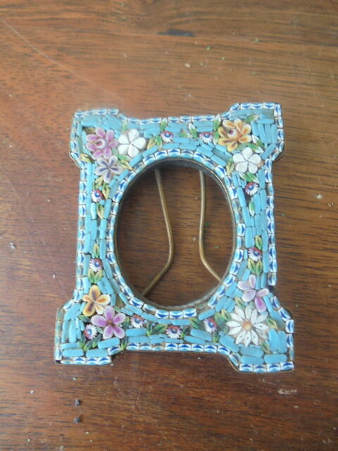 cadre miniature en , mosa�que  de verre 15 Romorantin-Lanthenay (41)