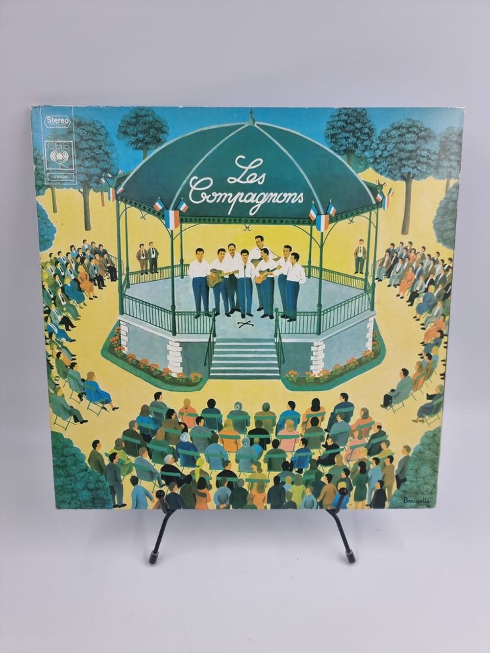 Vinyle 33 tours Les Compagnons avec fourreau CD et vinyles