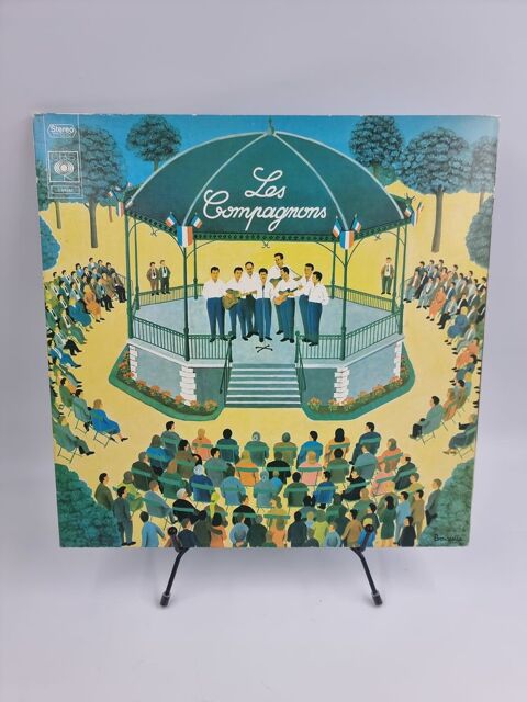 Vinyle 33 tours Les Compagnons avec fourreau 3 Vulbens (74)