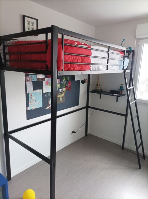 Lit mezzanine + sommier + matelas
235 Rezé (44)