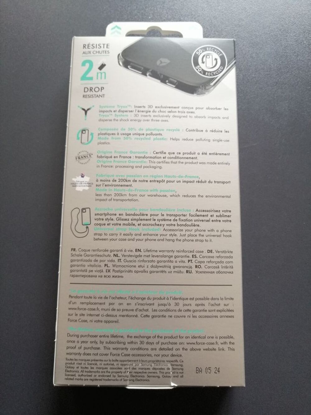 Coque de protection pour Samsung Galaxy S24+ ! Téléphones et tablettes