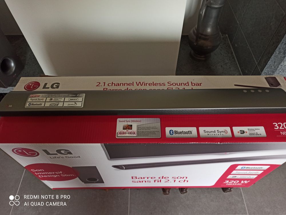 Barre son LG 320W Audio et hifi