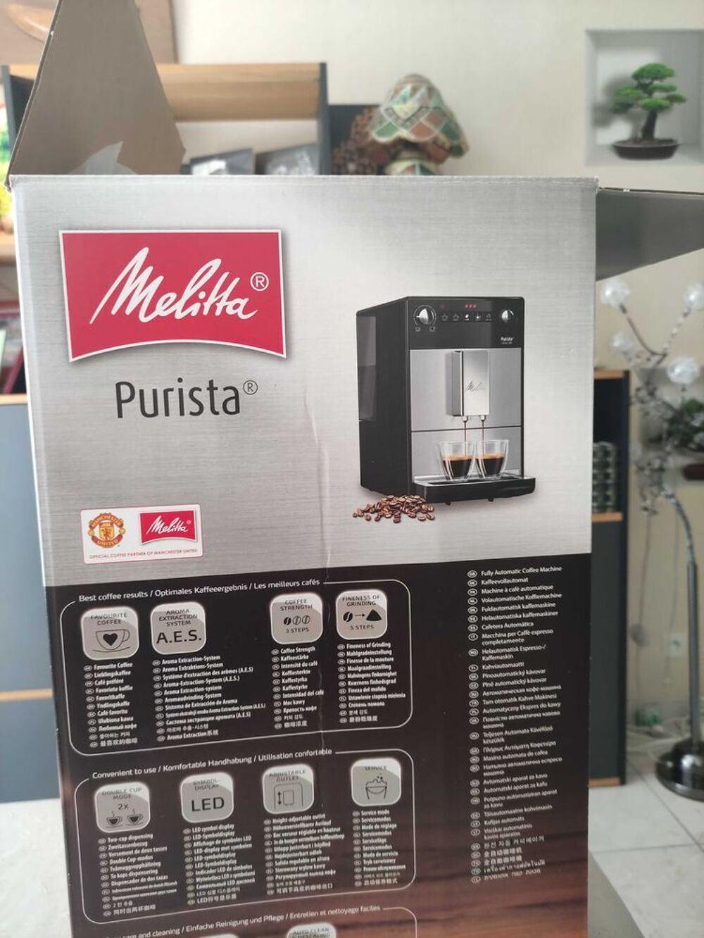 Machine &agrave; caf&eacute; Melitta avec broyeur Electroménager