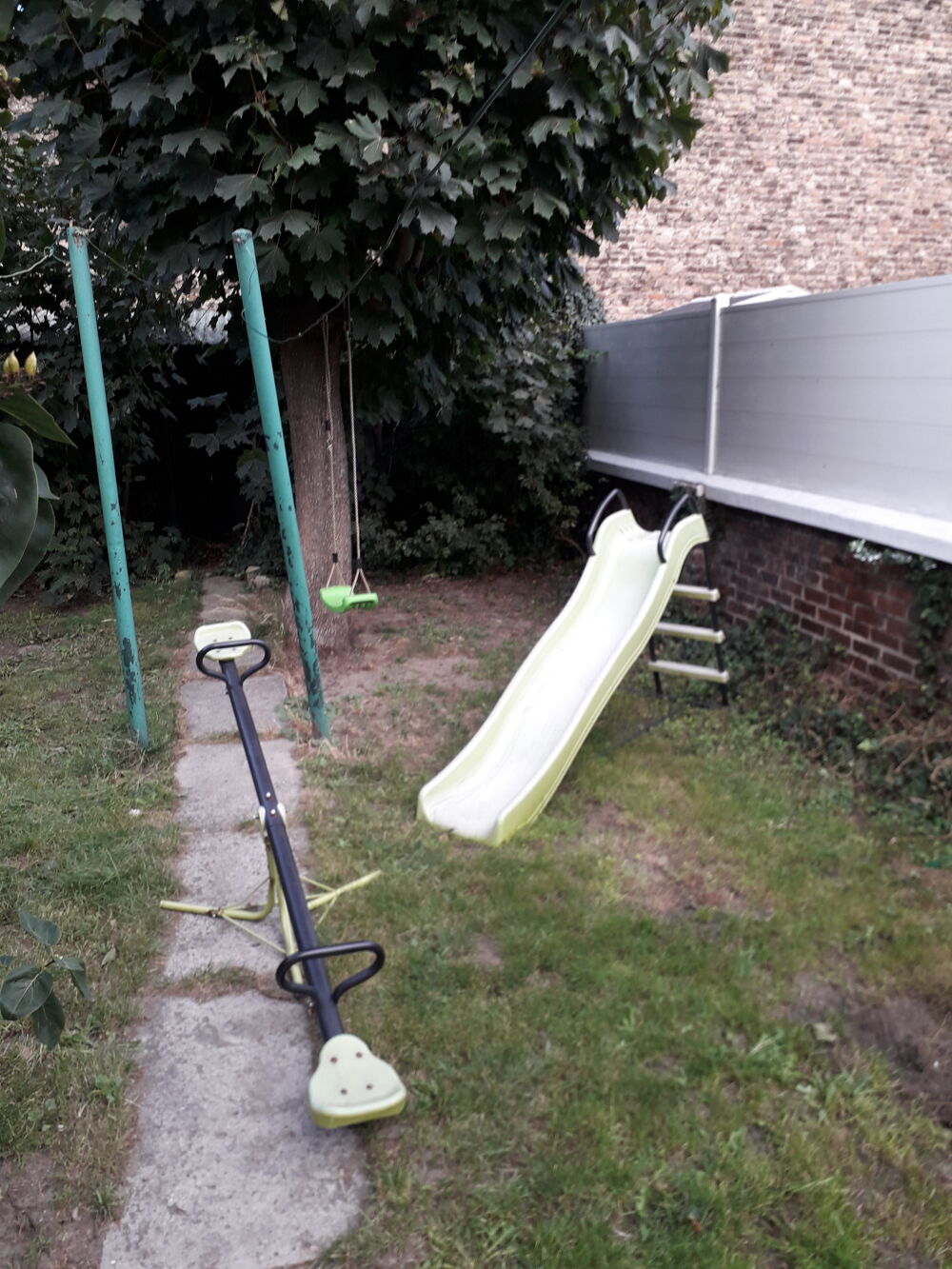 Jeu jardin Balan&ccedil;oire enfant ext&eacute;rieur - 200 x 67 x70 Jardin