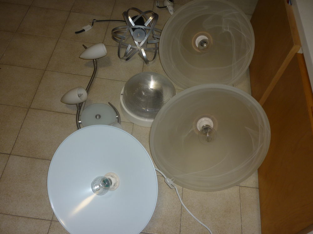 6 lustres pour 20 euros Décoration