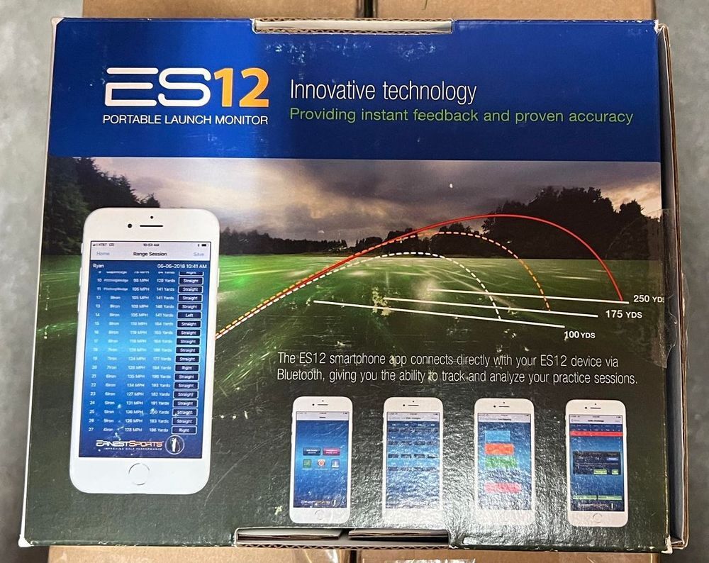 Ernest Sports ES 12 Player Launch Monitor - simulateur golf Sports