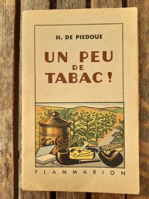 Livre  un peu de tabac  1944 35 Nieuil-l'Espoir (86)