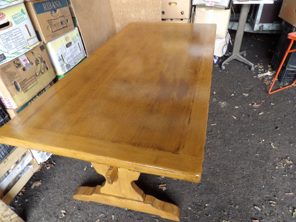 TABLE MONASTERE en CHENE de 160 cm x 80 cm Meubles