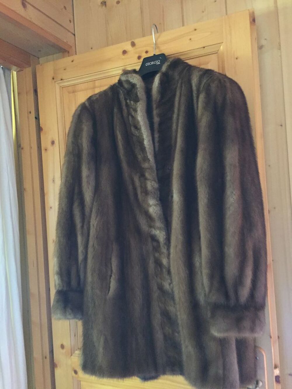 manteau en vison Vêtements