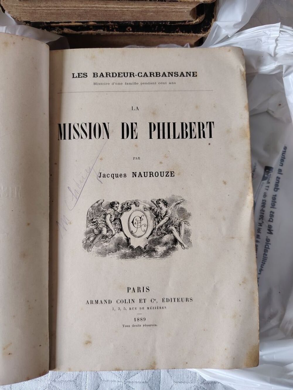 7 Livres 1890-1900 Livres et BD