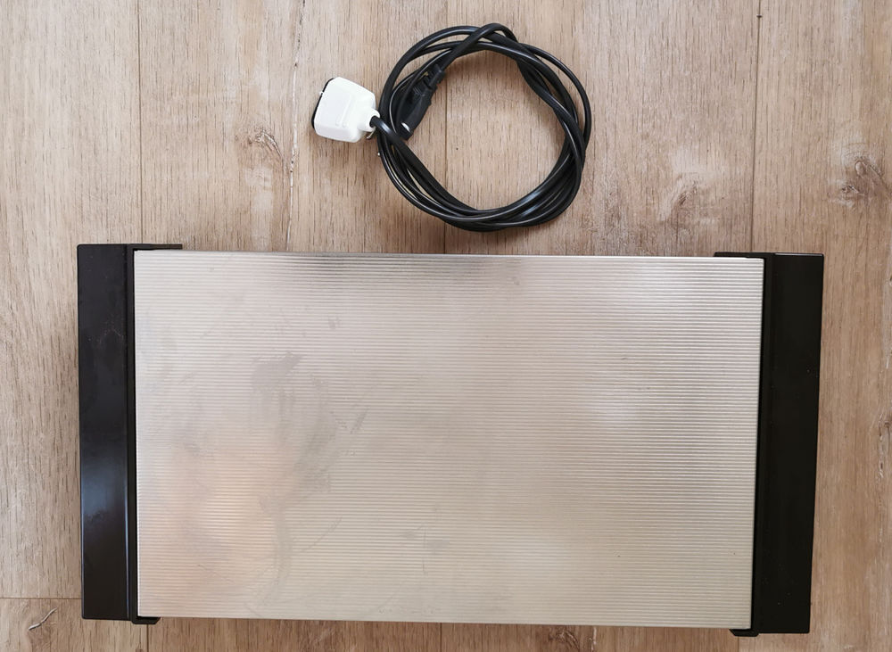 Chauffe-plat inox Moulinex 400W Electroménager