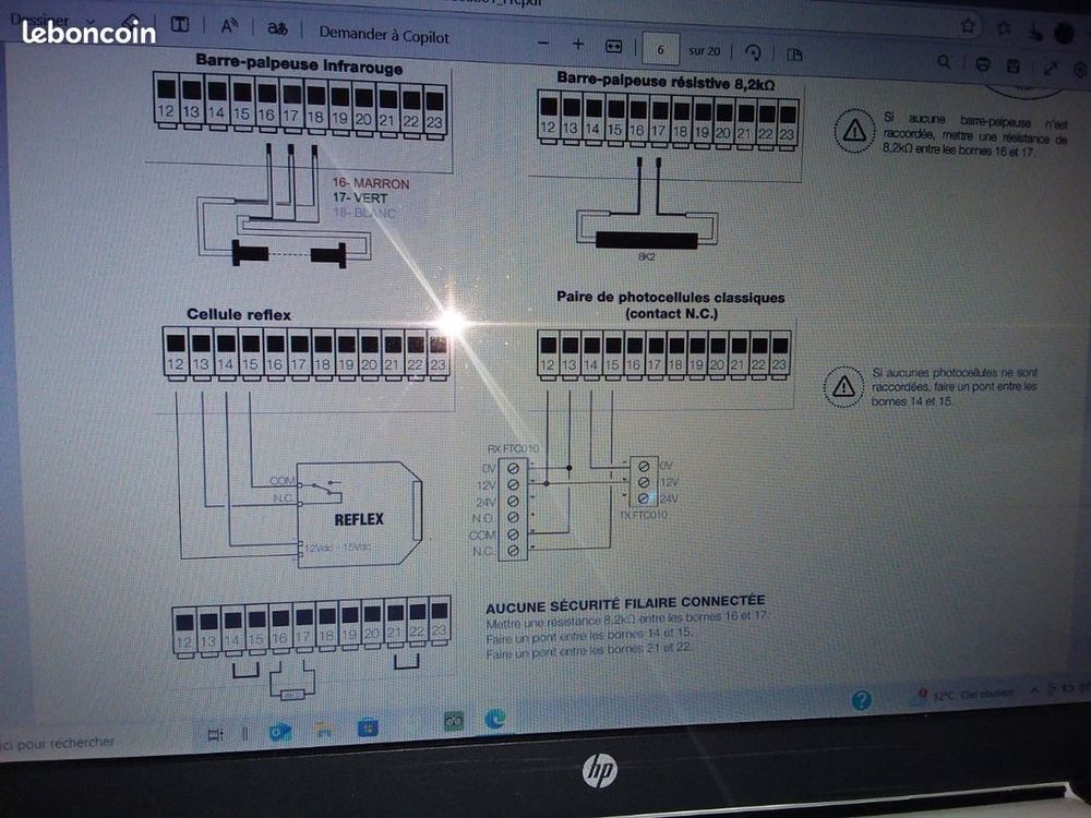 RDS ? BIDIRECTIONNEL Centrale 230 Vac VRDS868B01 Bricolage