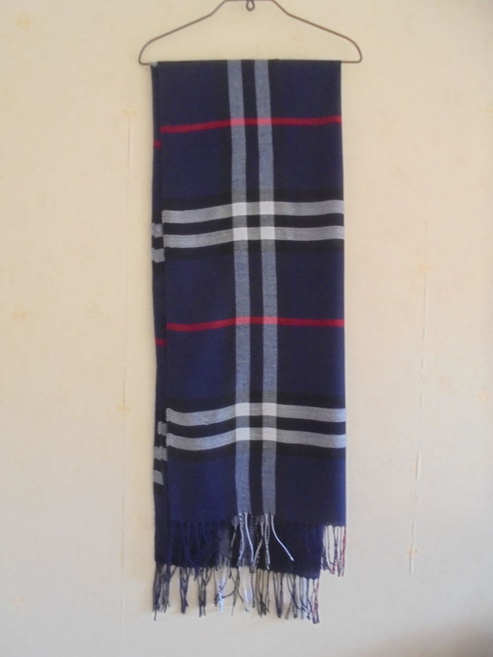 Echarpe/&eacute;tole bleue (123) Vêtements