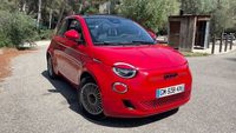 500 E cabriolet FIAT lectrique RED 95ch 2023 occasion 13260 Cassis