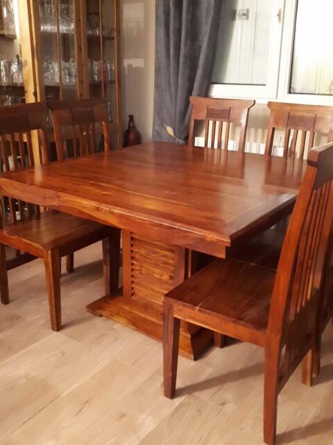 TABLE CARREE ET CHAISES ACACIA MASSIF 800 Asnières-sur-Seine (92)