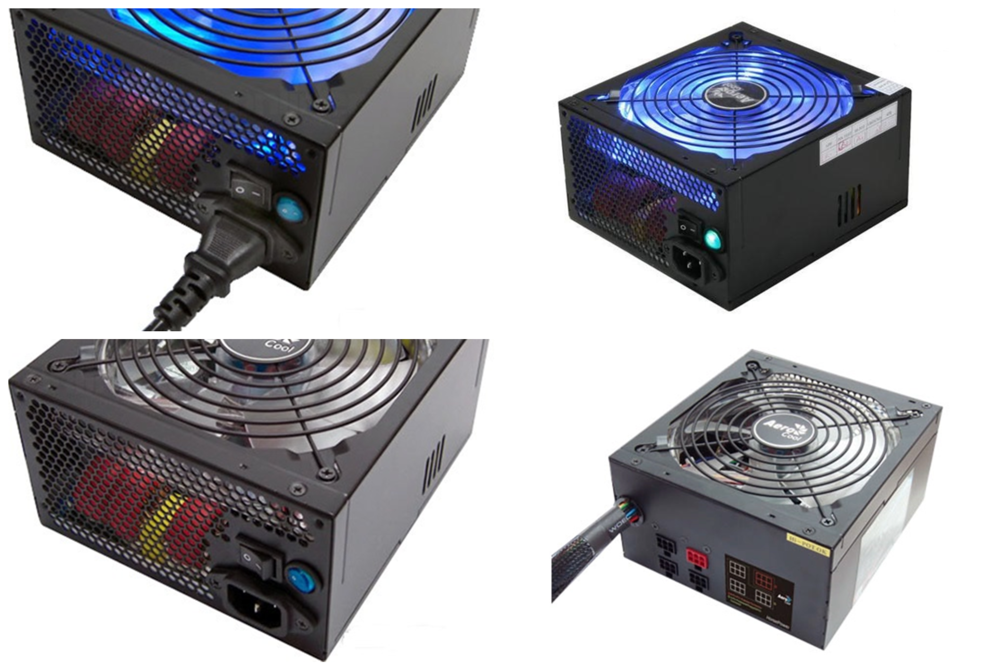  Alimentation Modulaire - 400W - r&eacute;tro&eacute;clairage bleu Matériel informatique