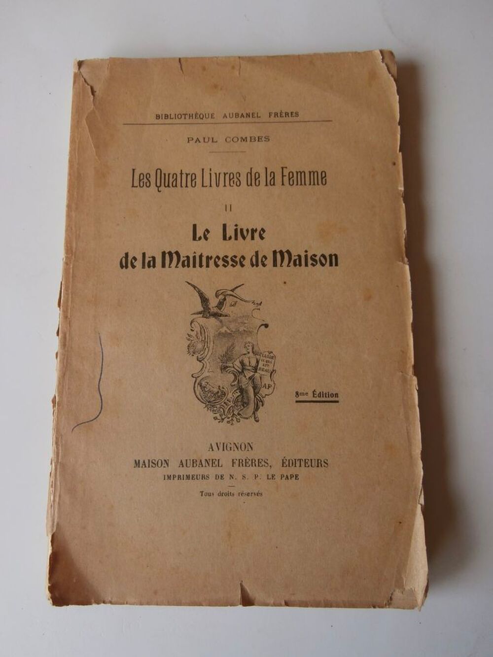 LES QUATRE LIVRES DE LA FEMME. PAUL COMBES.1929 Livres et BD