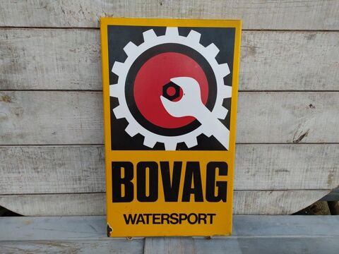 Ancienne Plaque maille Bovag Watersport Automobile Langcat 180 Loches (37)