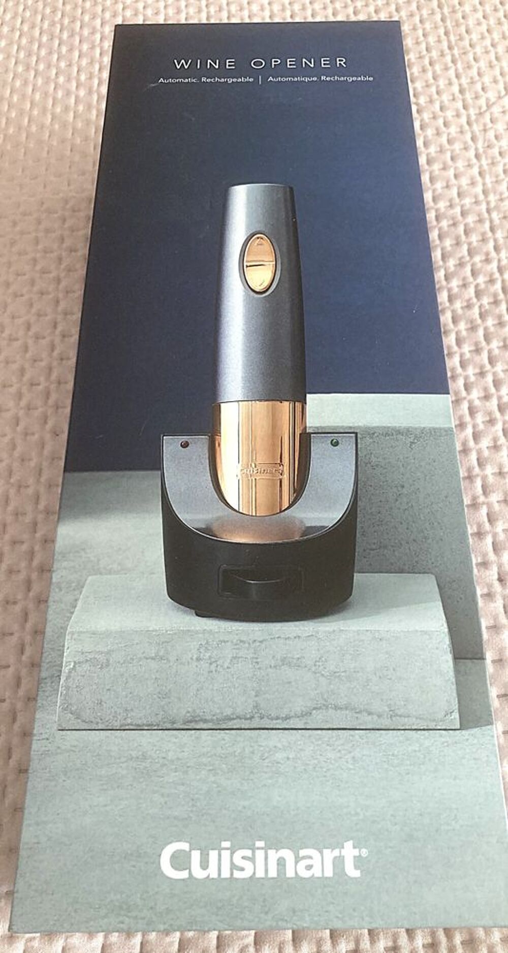 Tire-bouchon &eacute;lectrique rechargeable Cuisinart NEUF Cuisine