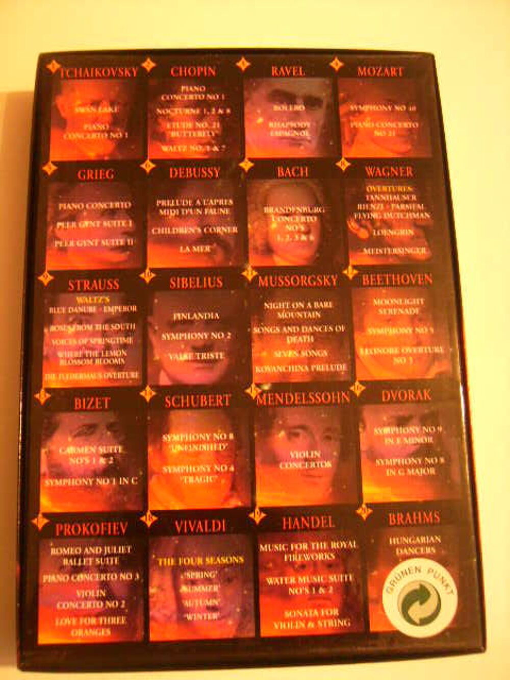 Coffret 20 CDs musiques Classique CD et vinyles