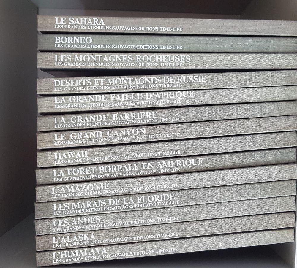 Collection Grandes &eacute;tendues sauvages Time Life Livres et BD