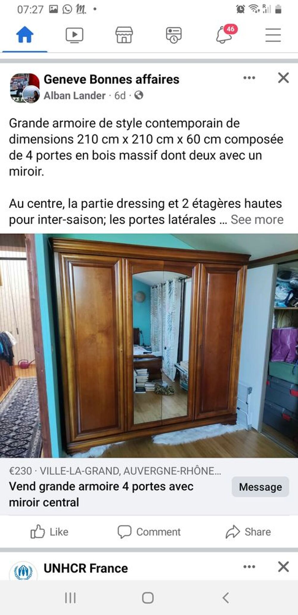 Armoire en bois massif Meubles