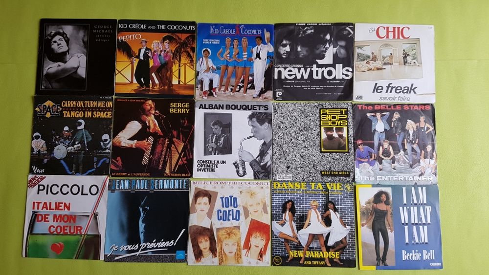 LES 45T PHOTO 29 CD et vinyles