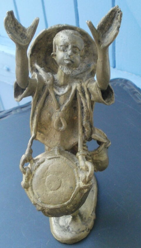  Statuette en bronze Afrique BURKINA FASO Batteur De Tam Tam 50 Montauban (82)