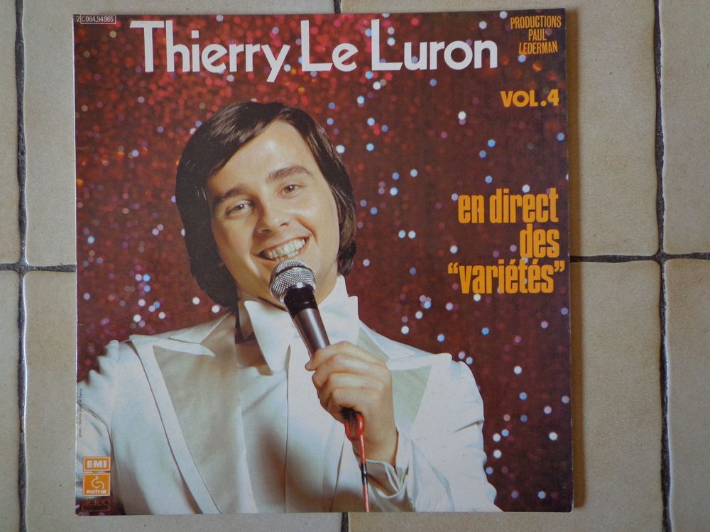 THIERRY LE LURON vinyles 33T CD et vinyles