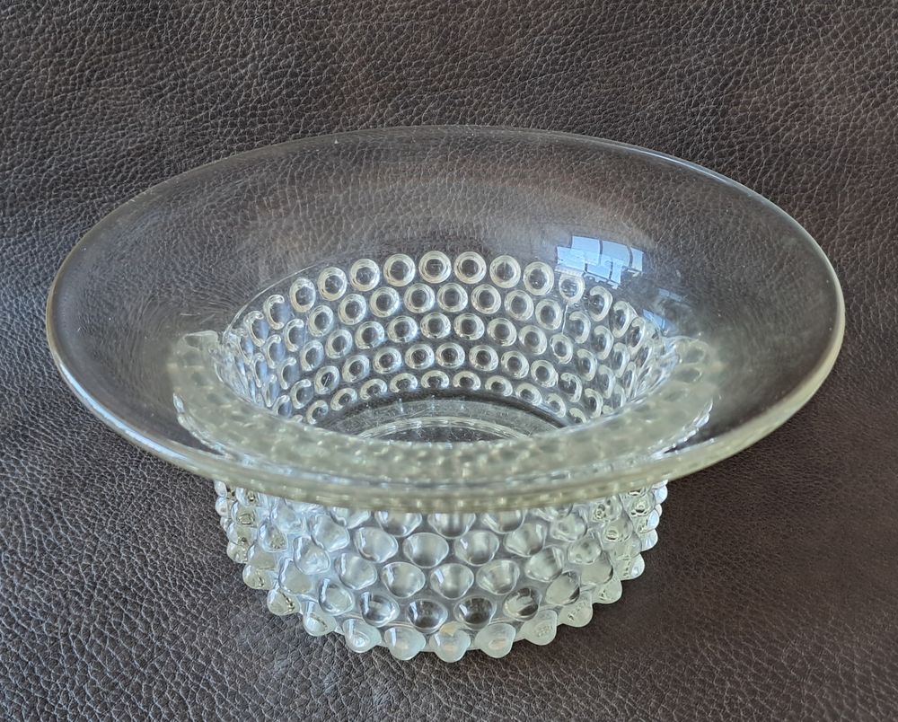 bol vide poche pot-pourri en verre transparent avec reflets Décoration