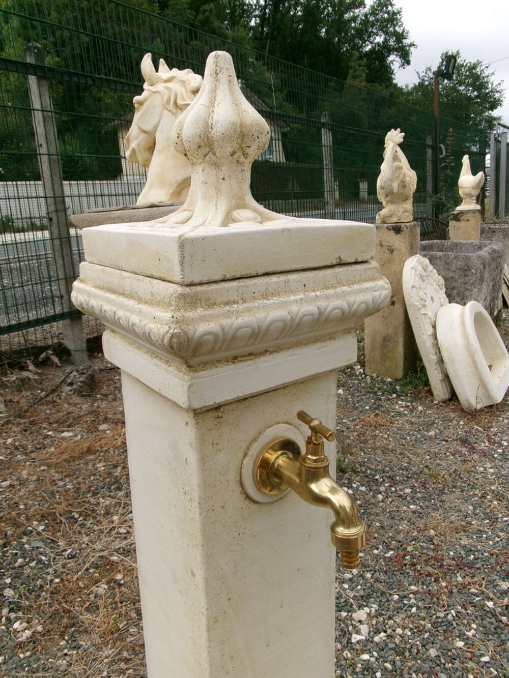 Fontaine en pierre Décoration