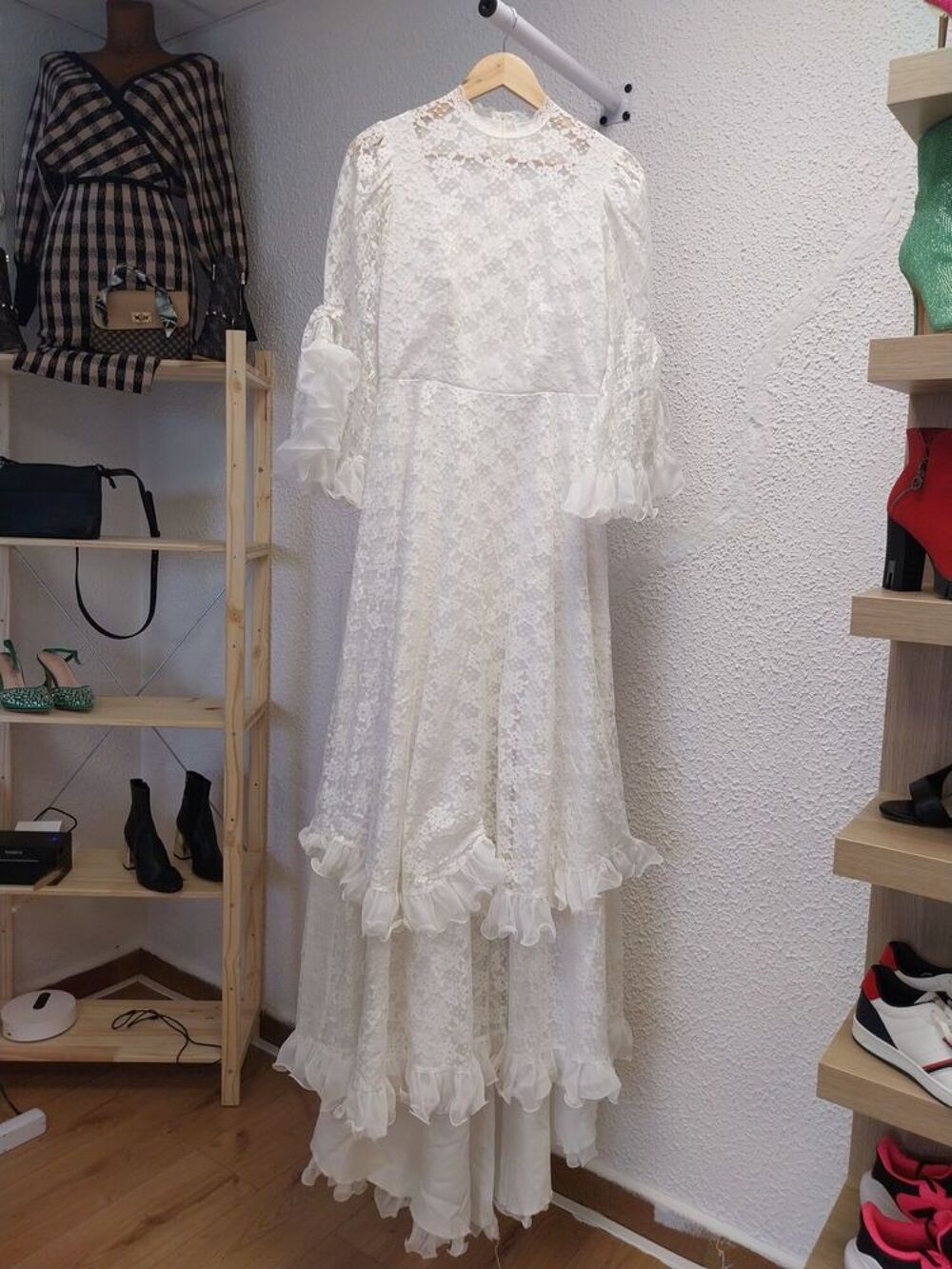 Robe mari&eacute;e vintage Vêtements