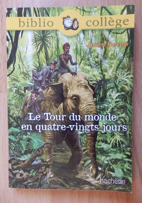Livre : Le tour du monde en 80 jours, Jules Verne (Poche) : Évry (91)