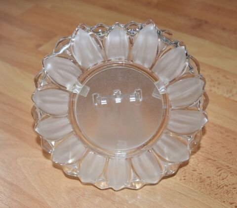 Cadre photo fleur en verre. 17 cm. Tr�s bon �tat.  6 Gujan-Mestras (33)