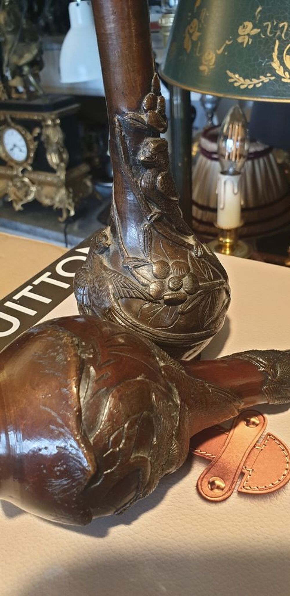 VASES BRONZE JAPONISANT Décoration